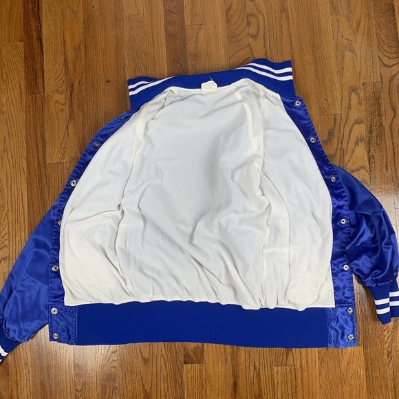 VTG Howe 22nd Grammy Awards 1980 Satin Blue Jacket 70s 80s Blue SZ Small - Picture 9 of 10